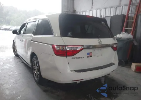 2011 Honda Odyssey Ex z USA, uszkodzony, nr VIN 5FNRL5H49BB099747